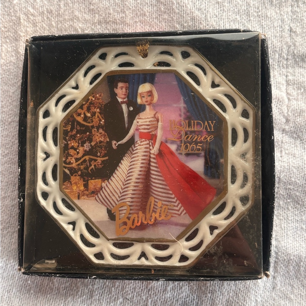 1996 Vintage Barbie “Holiday Dance” Ornament With Box.